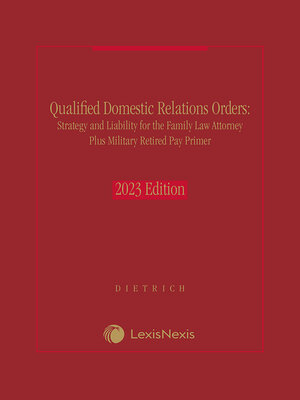 cover image of Qualified Domestic Relations Orders: Strategy and Liability for the Family Law Attorney